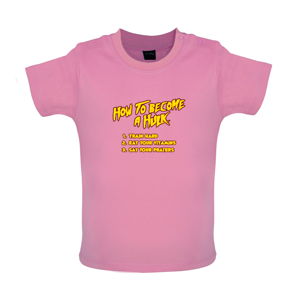Hulk Checklist Baby T Shirt