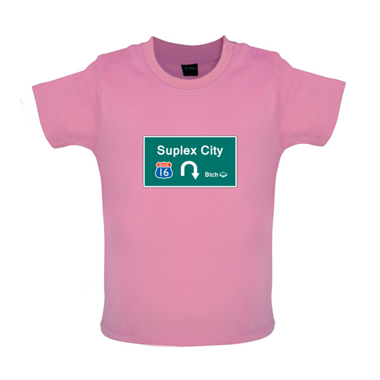 Suplex City Baby T Shirt
