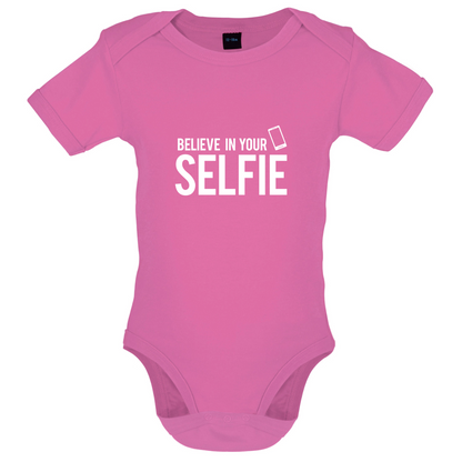 Believe In Your Selfie Baby T Shirt