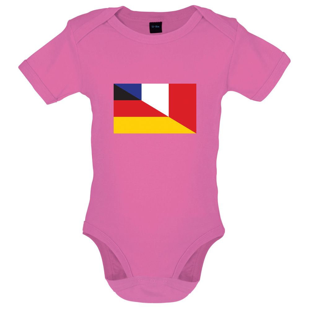 Half German Half French Flag Baby T Shirt