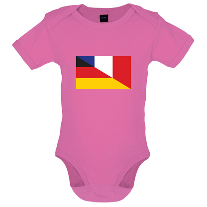 Half German Half French Flag Baby T Shirt