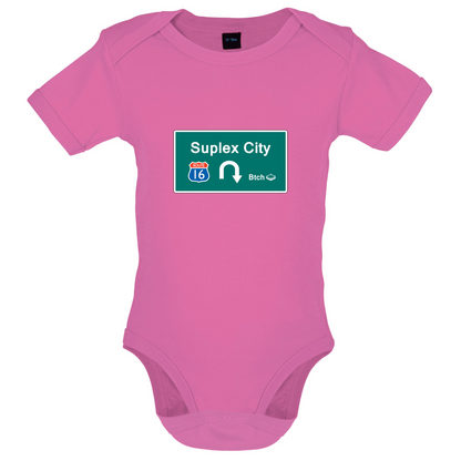 Suplex City Baby T Shirt