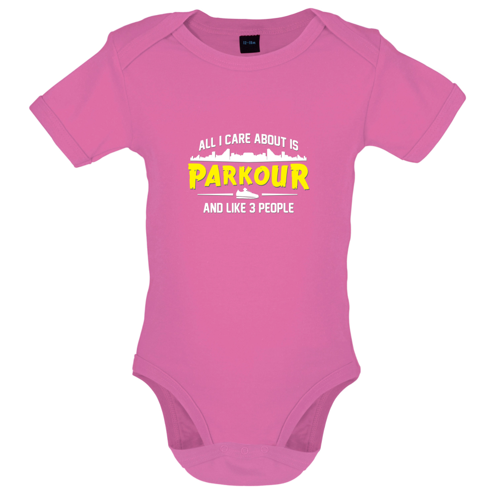 All I Care About Is Parkour Baby T Shirt