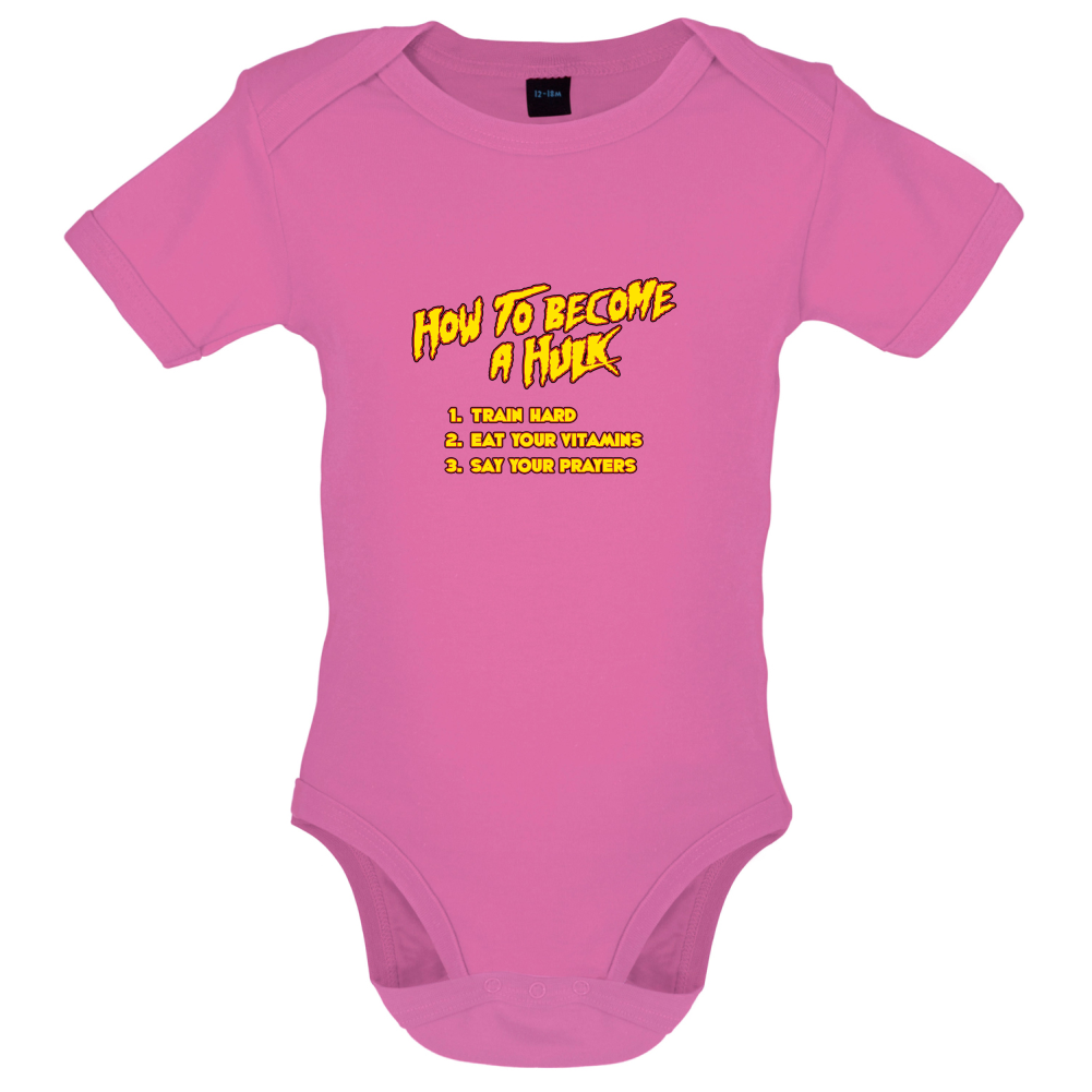 Hulk Checklist Baby T Shirt