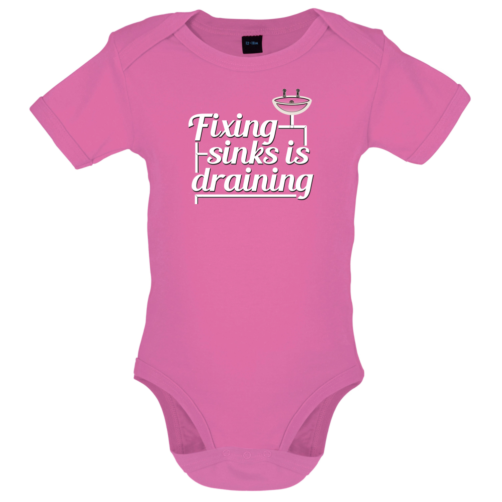Fixing Sinks Is Draining Baby T Shirt