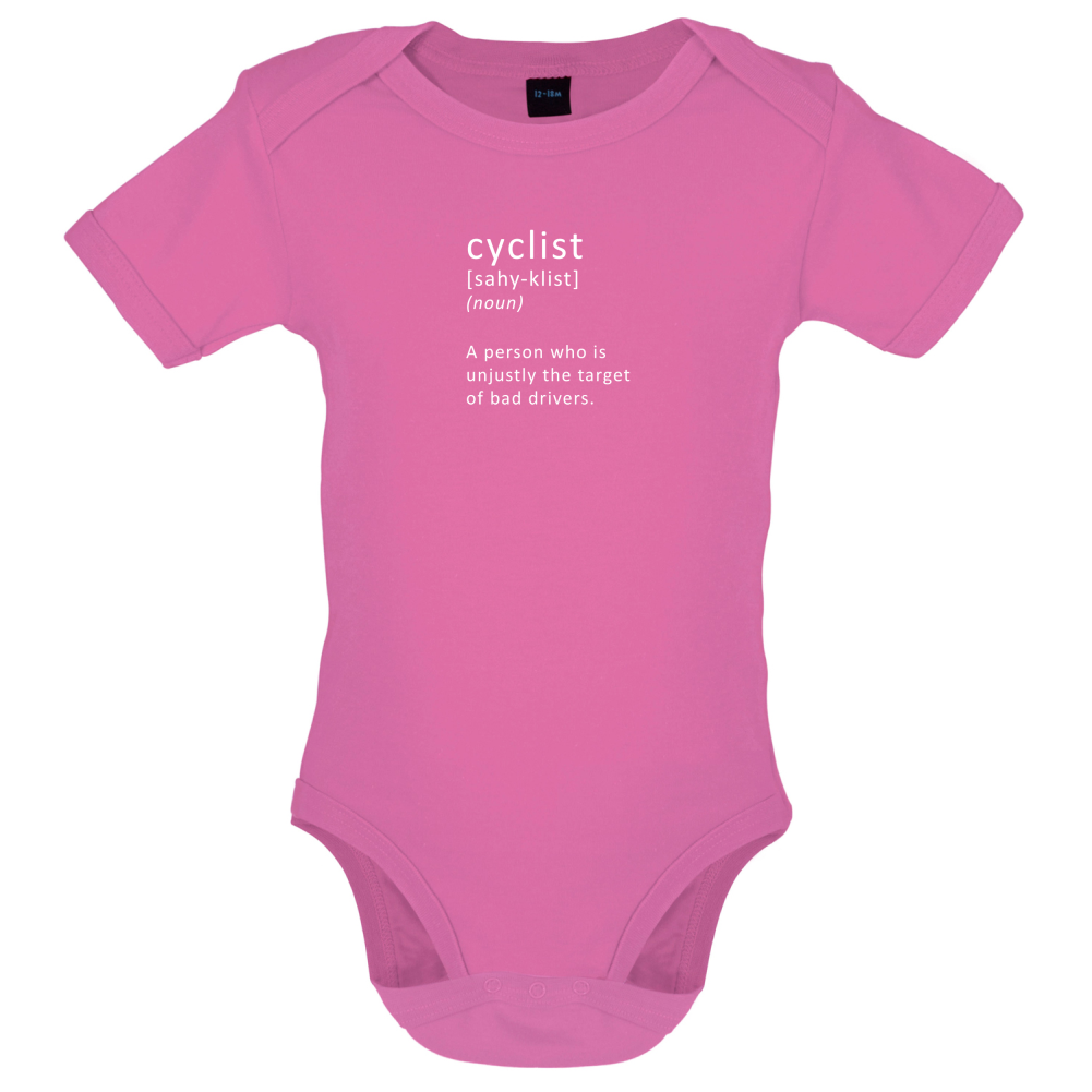Funny Definition Cyclist Baby T Shirt