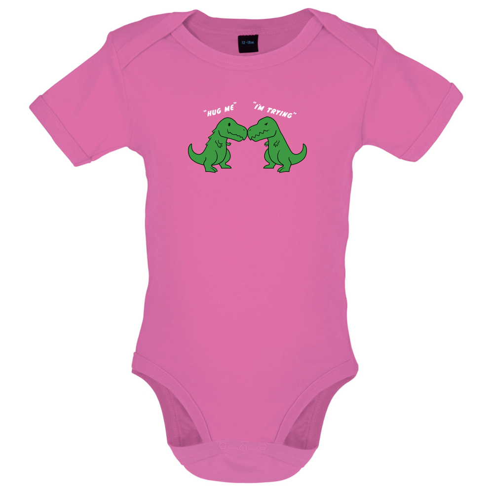 Hug Me - I'm Trying Baby T Shirt