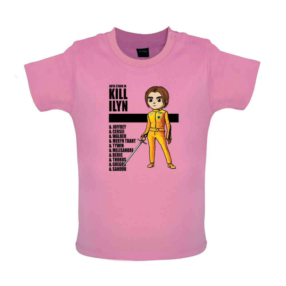 Kill Ilyn List of Names Baby T Shirt