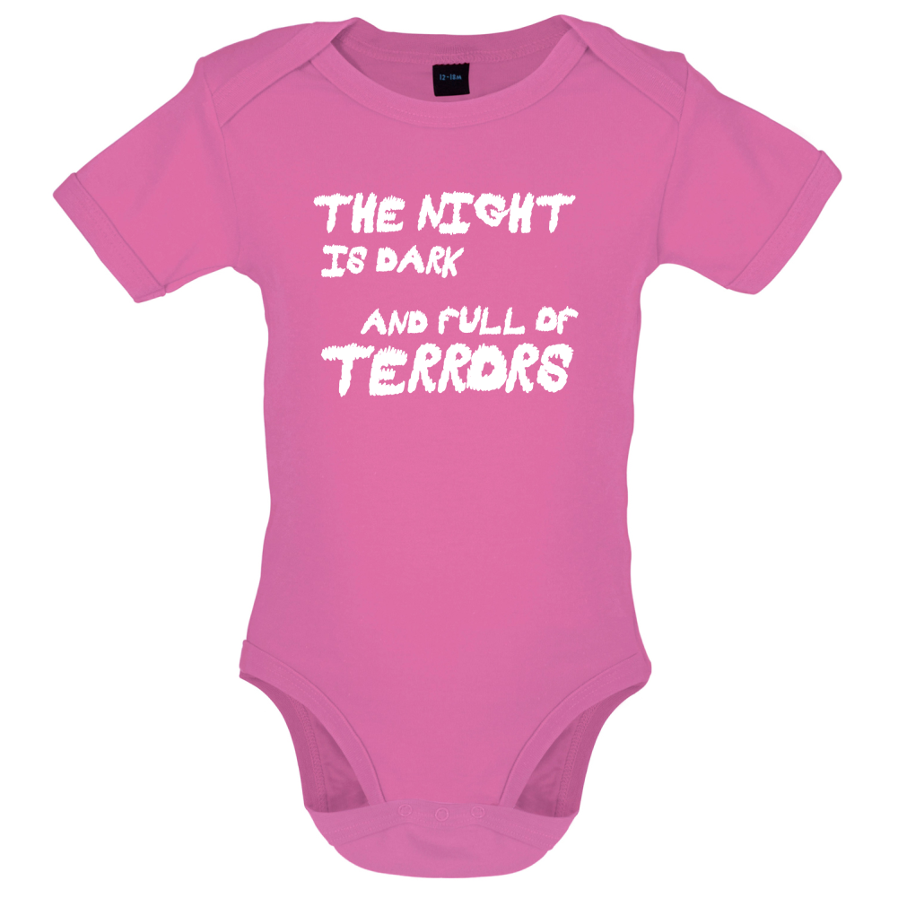 The Night Is Dark And Full Of Terrors Baby T Shirt