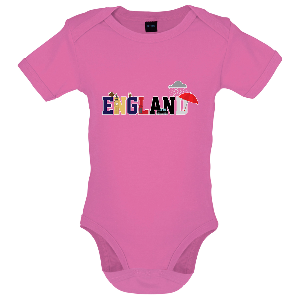 England (Icons) Baby T Shirt