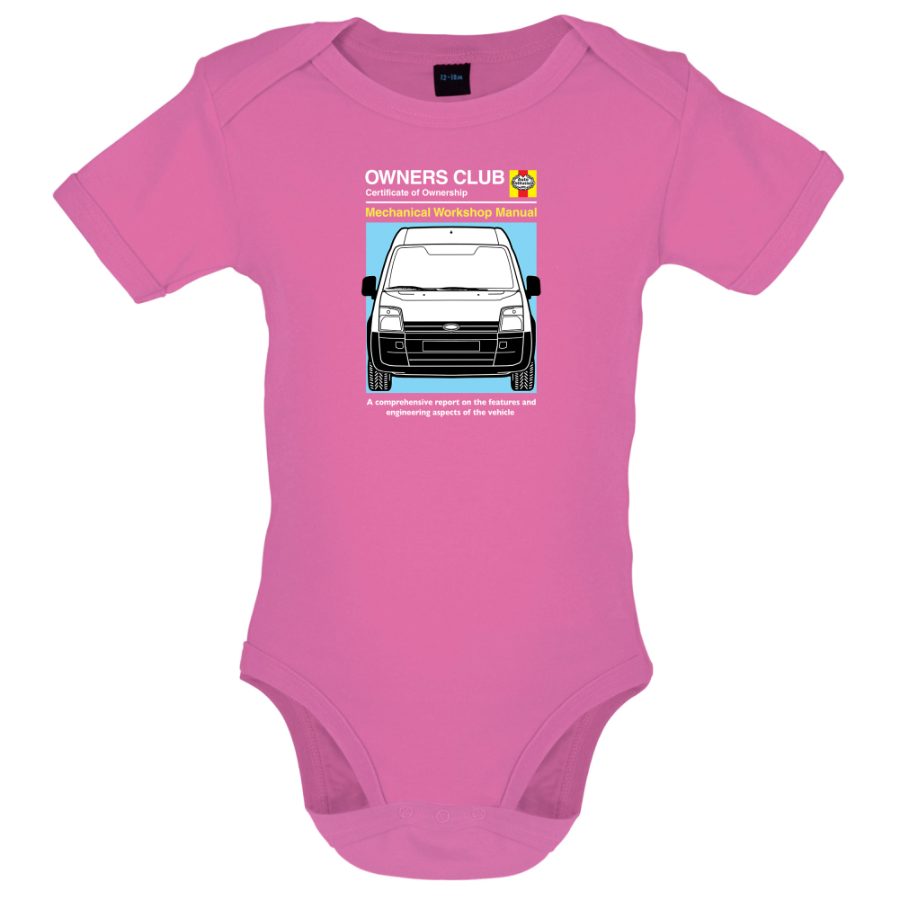 Car Owners Manual Ford Transit Baby T Shirt