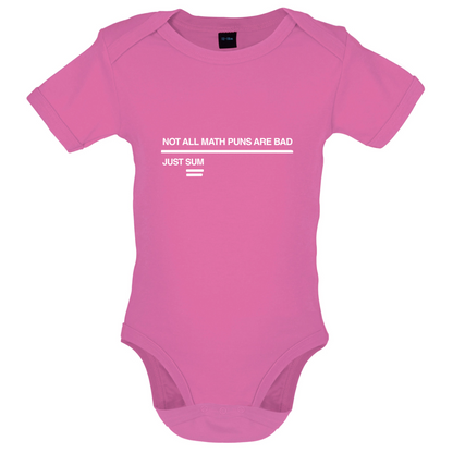 Not All Math Puns Are Bad Baby T Shirt