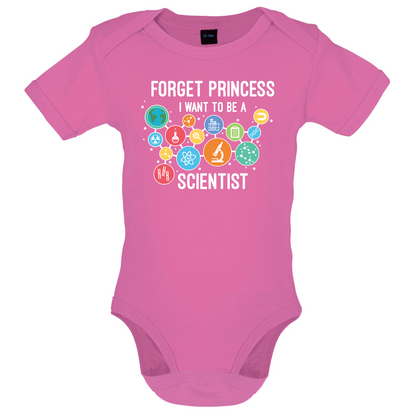 Forget Princess Scientist Baby T Shirt