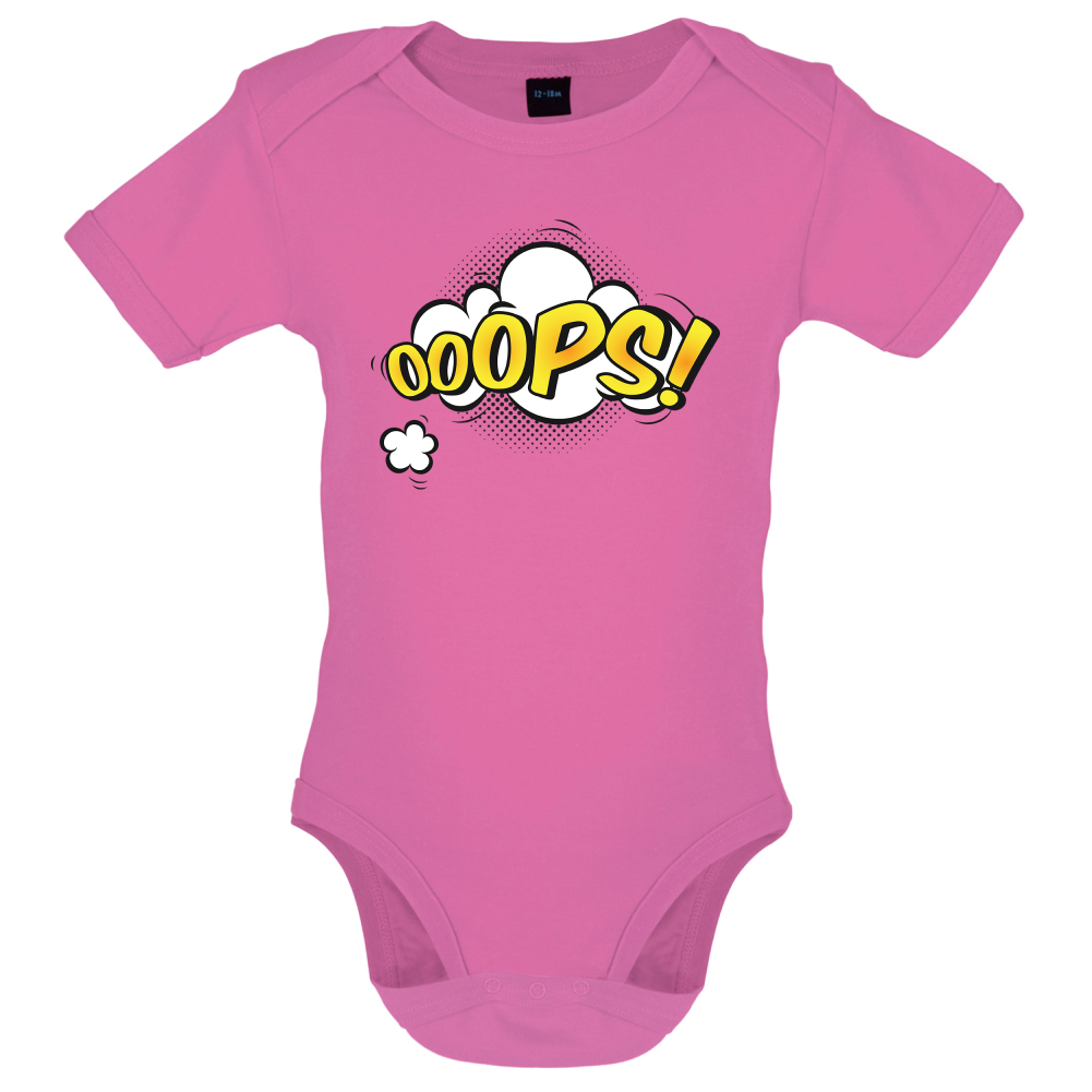 Oops! Word Art Baby T Shirt