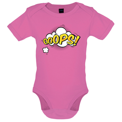 Oops! Word Art Baby T Shirt