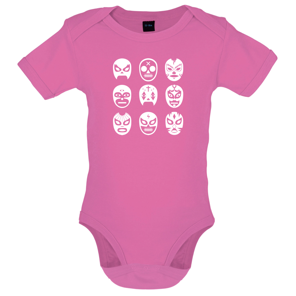 Lucha Masks  Baby T Shirt