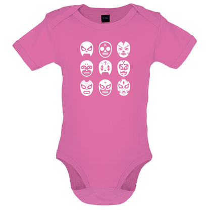 Lucha Masks  Baby T Shirt