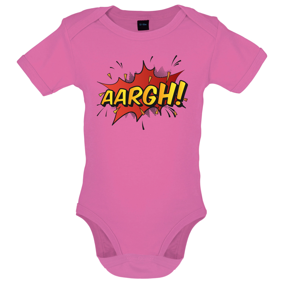 AARGH Word Art Baby T Shirt