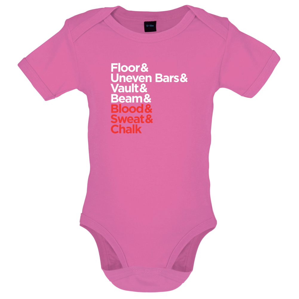 Blood Sweat And Chalk Baby T Shirt