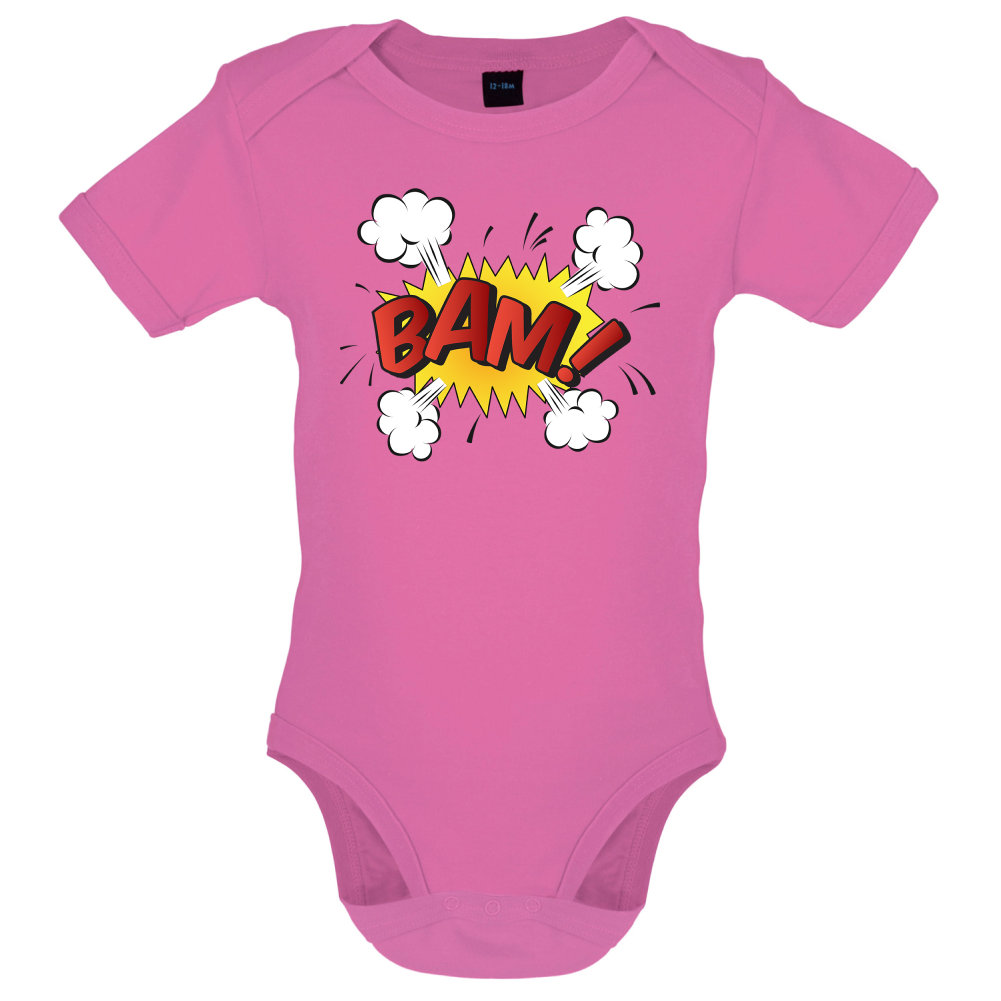 Bam! Word Art Baby T Shirt
