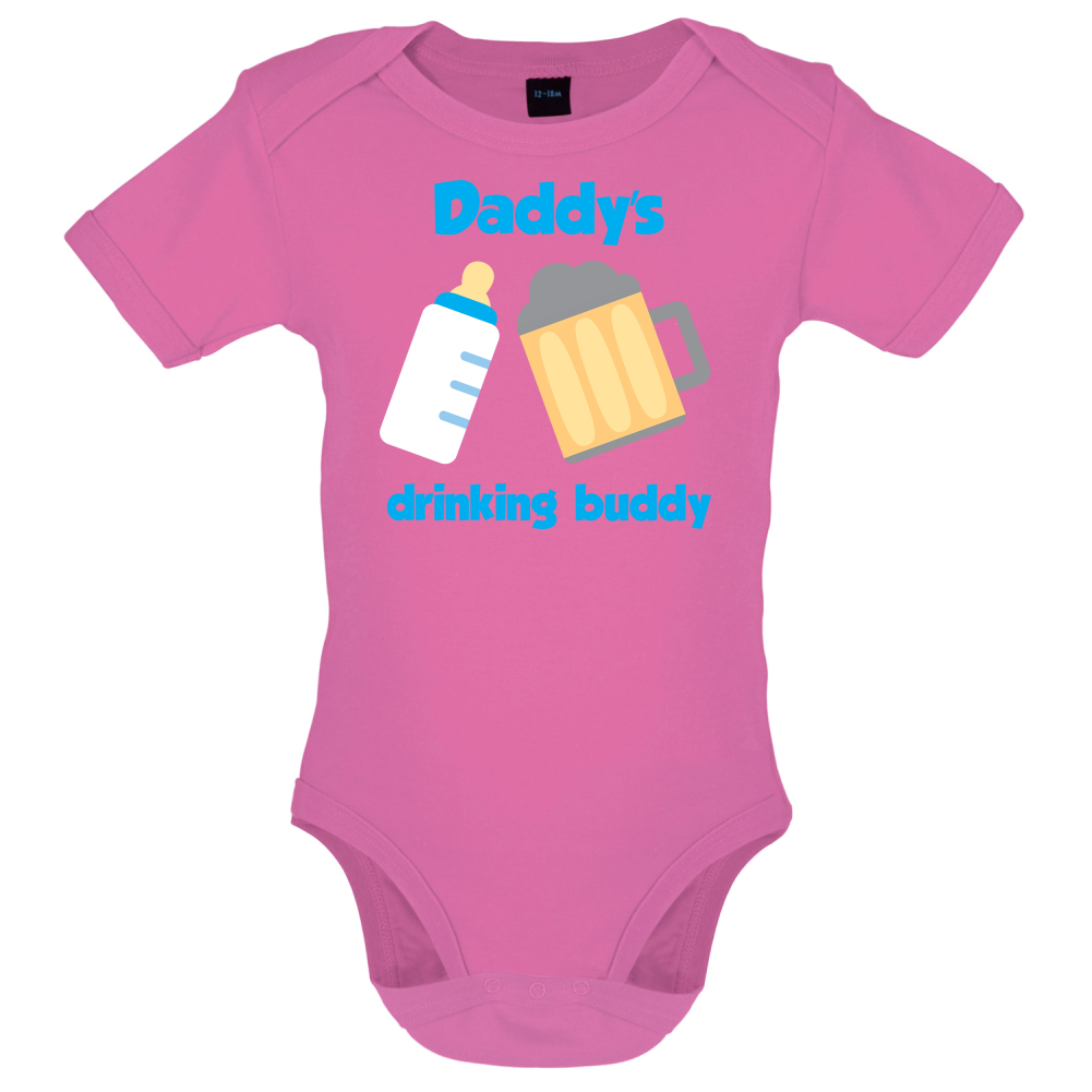 Daddy's Drinking Buddy Baby T Shirt
