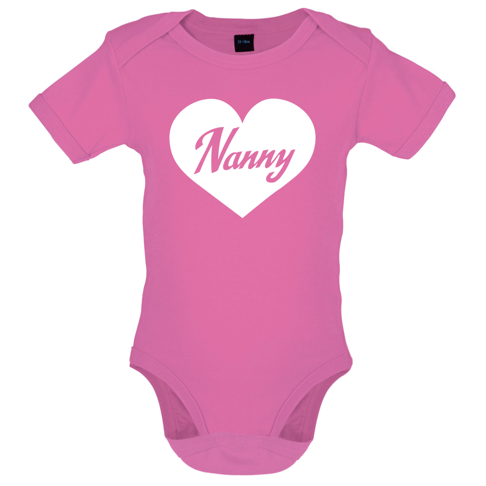 Heart Nanny Baby T Shirt