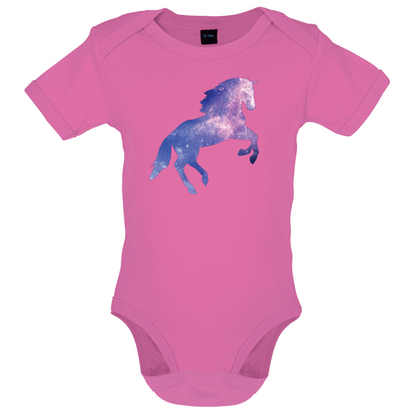 Galaxy Horse Baby T Shirt