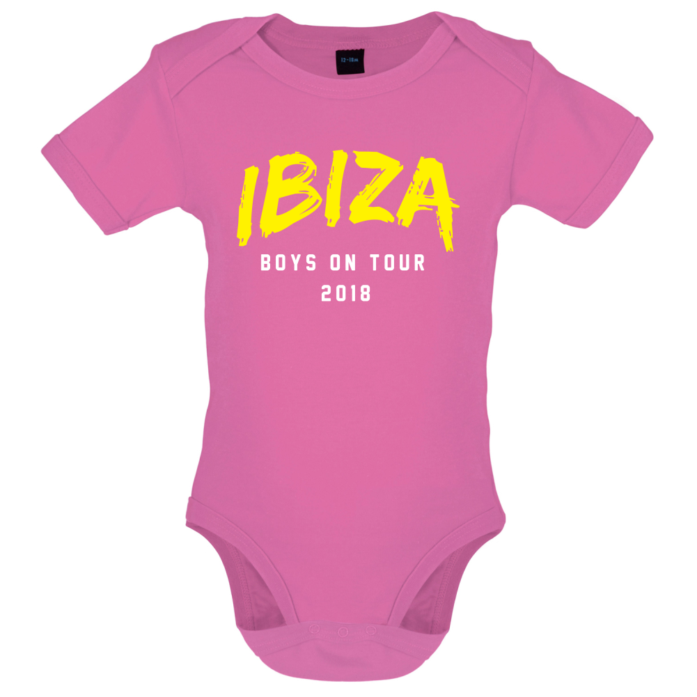 Boys On Tour Ibiza Baby T Shirt