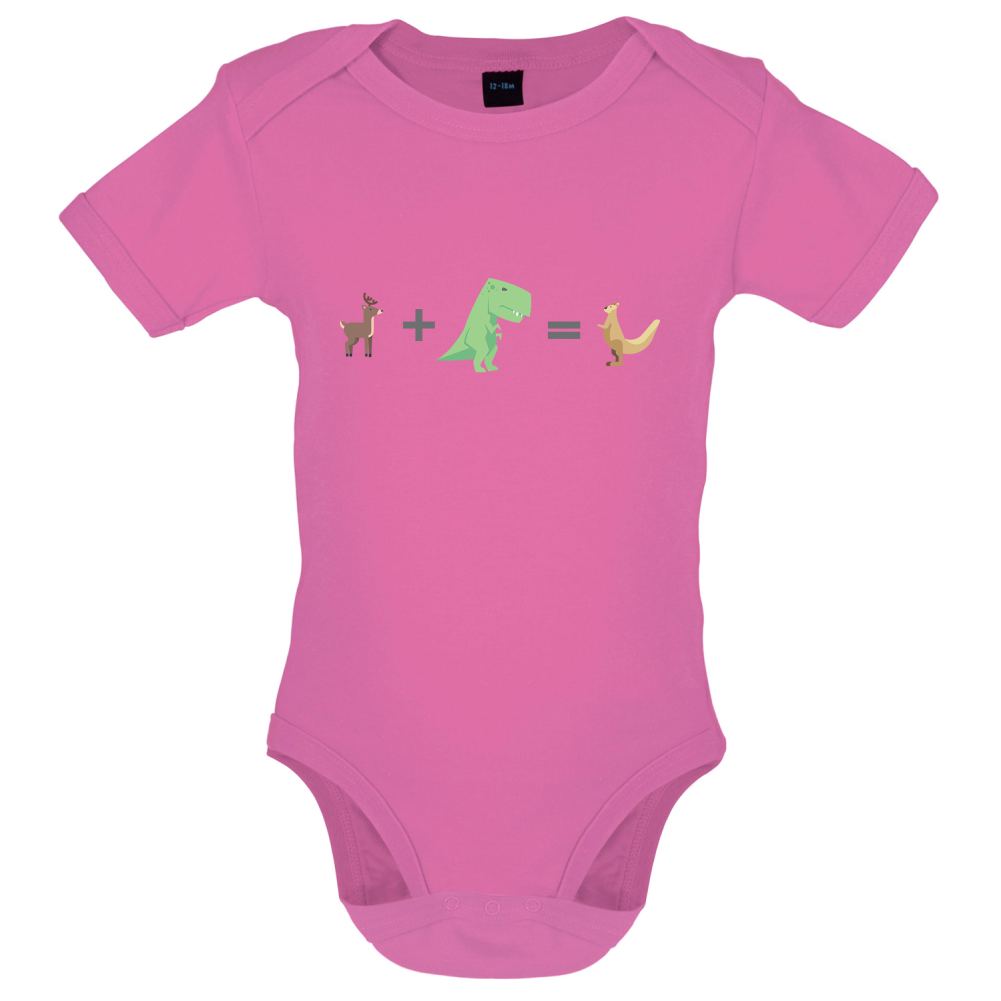 T-Rex, Deer, Kangaroo Baby T Shirt
