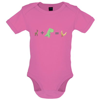 T-Rex, Deer, Kangaroo Baby T Shirt