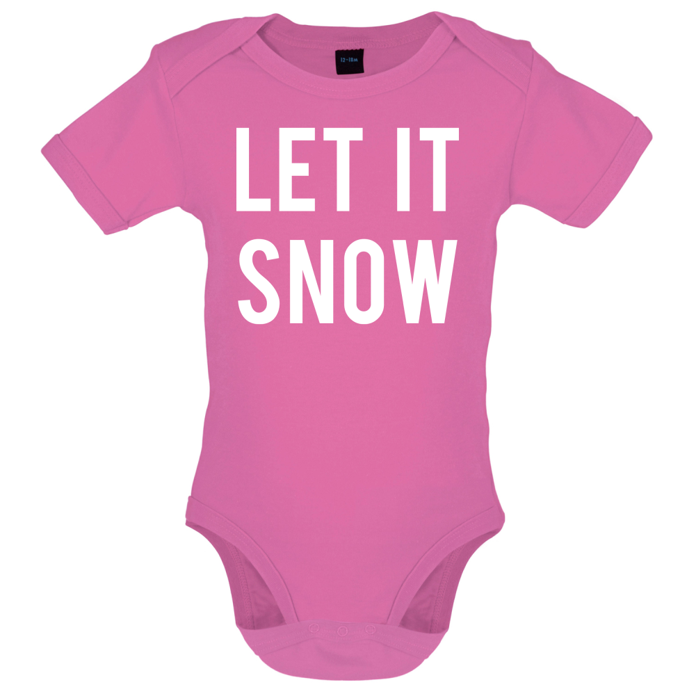 Let It Snow Baby T Shirt