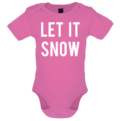Let It Snow Baby T Shirt