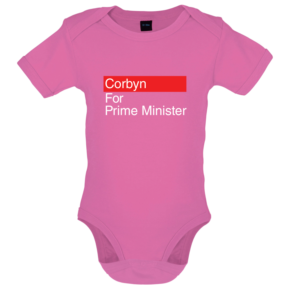 Corbyn For Prime Minister Baby T Shirt