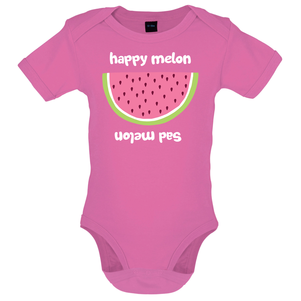 Happy Melon Sad Melon Baby T Shirt