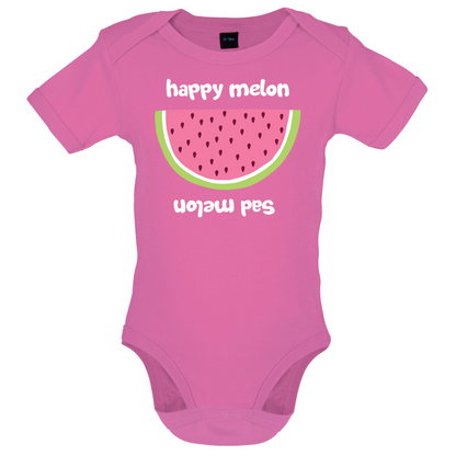 Happy Melon Sad Melon Baby T Shirt