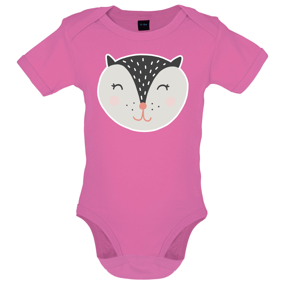 Smiley Face Badger Mrs T Shirt