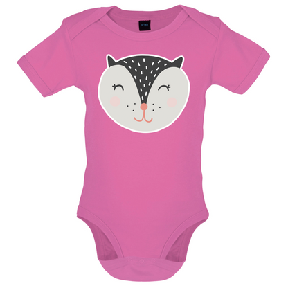 Smiley Face Badger Mrs T Shirt