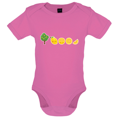 Evolution Of Lemon Baby T Shirt