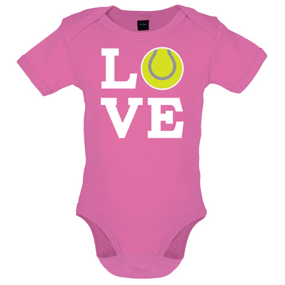 Love Tennis Baby T Shirt