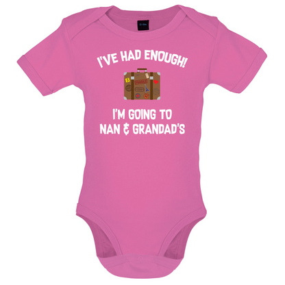 I'm Going To Nan And Grandad's Baby T Shirt
