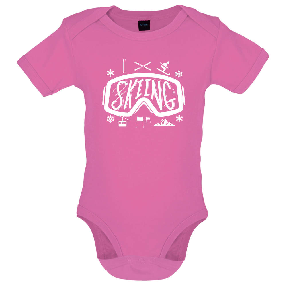 Skiing Goggles Baby T Shirt