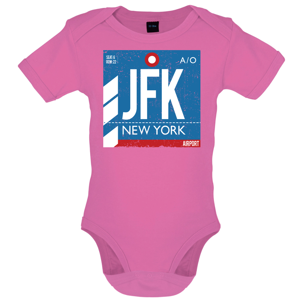 New York Airport Baby T Shirt