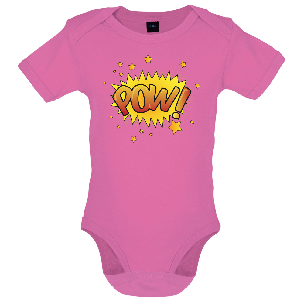 Pow! Word Art Baby T Shirt