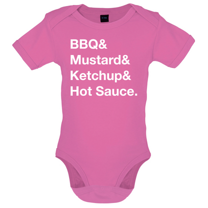 BBQ & Mustart & Ketchup Baby T Shirt