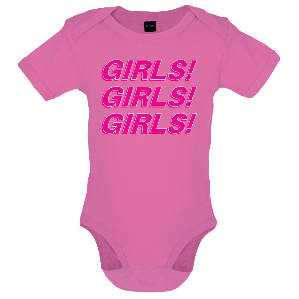 Girls Girls Girls Baby T Shirt