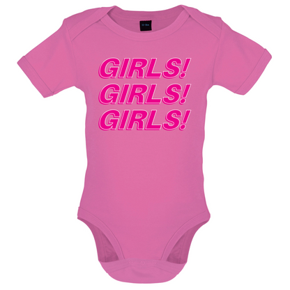 Girls Girls Girls Baby T Shirt