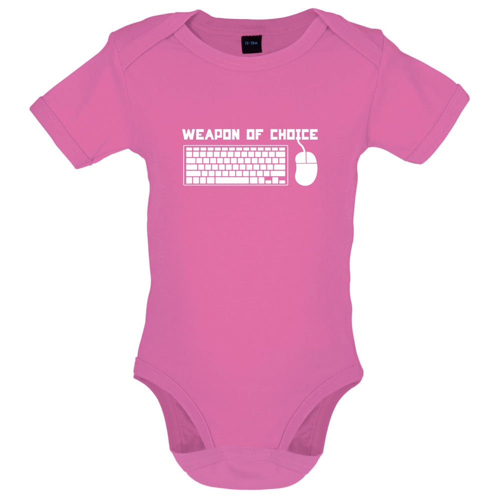 Weapon Of Choice PC Baby T Shirt