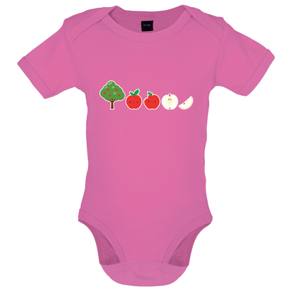 Evolution Of Apple Baby T Shirt