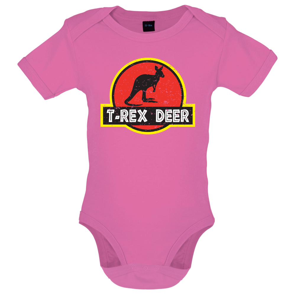 T-Rex Deer Baby T Shirt