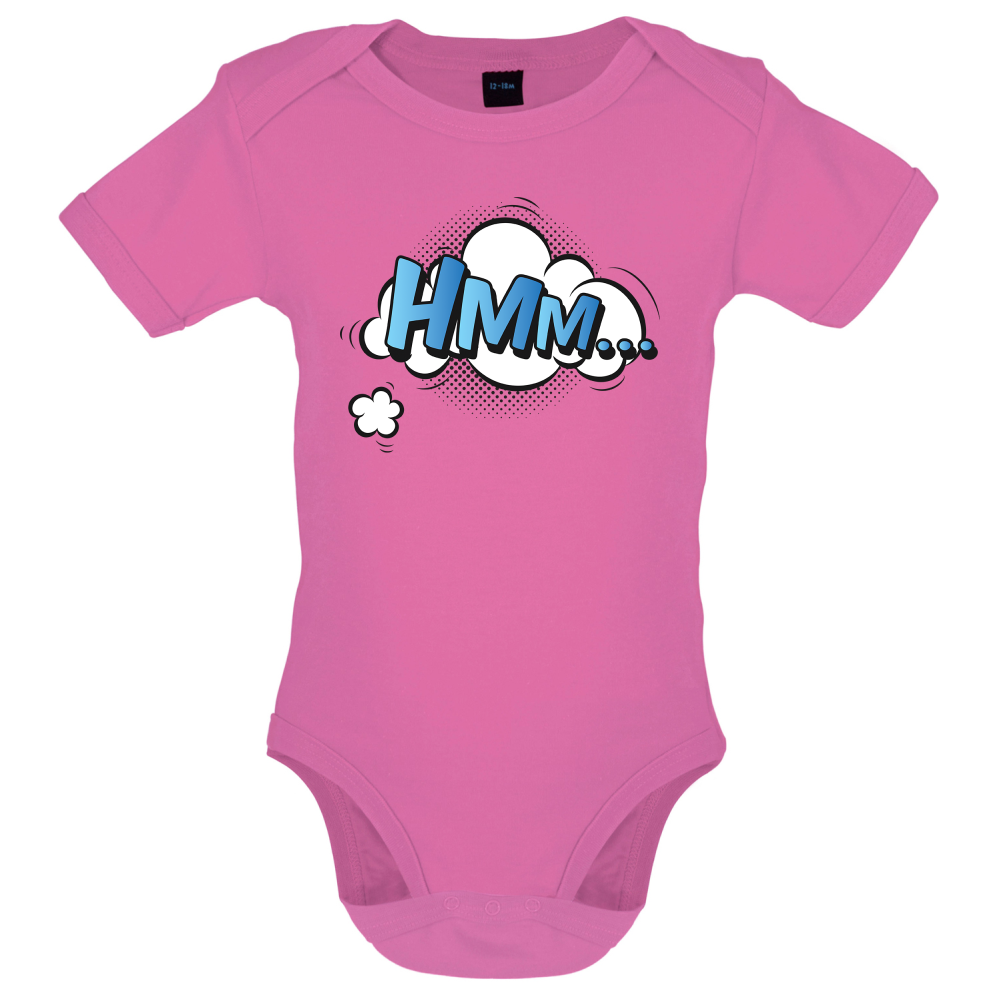 Hmm... Word Art Baby T Shirt